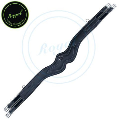 Wave Overlay Anatomical Girth with Navy Elastic