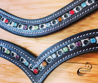 Multi-Crystal rainbow Browband