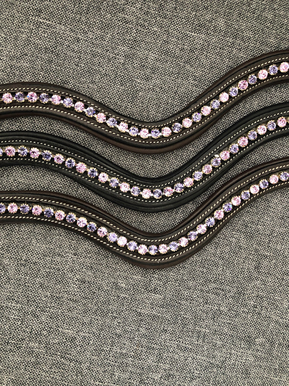Pink and Violet browband
