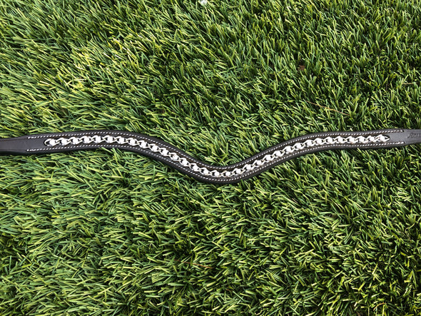 Pearl Curved Linked Browband
